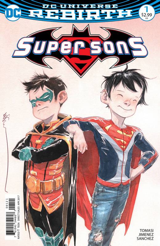 SUPER SONS #1 VARIANT ED