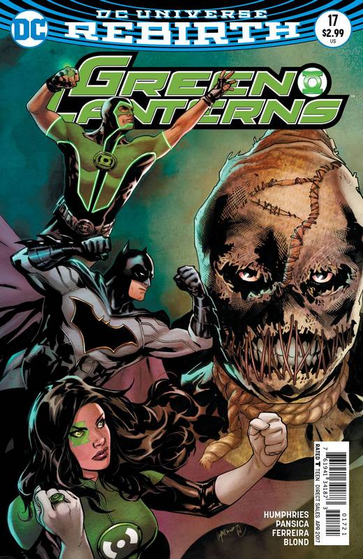 GREEN LANTERNS #17 VARIANT ED