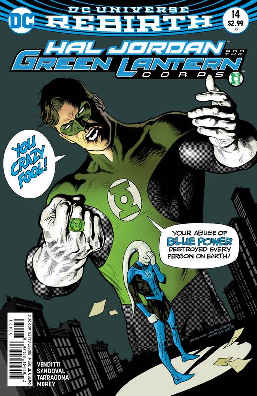 HAL JORDAN AND THE GREEN LANTERN CORPS #14 VARIANT ED