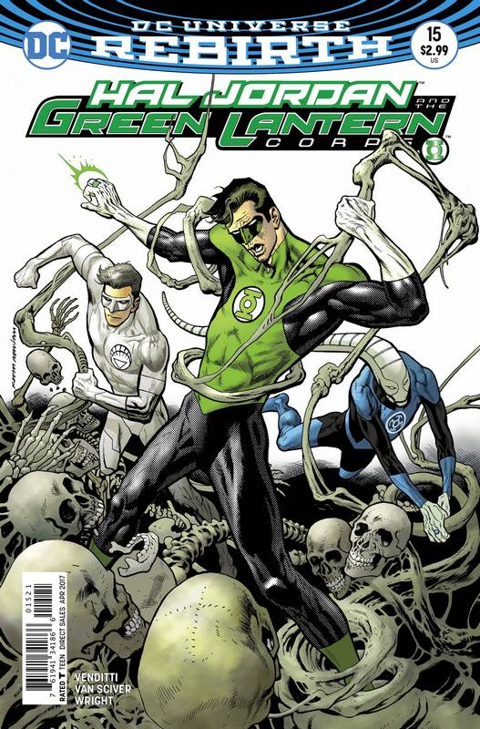 HAL JORDAN AND THE GREEN LANTERN CORPS #15 VARIANT ED