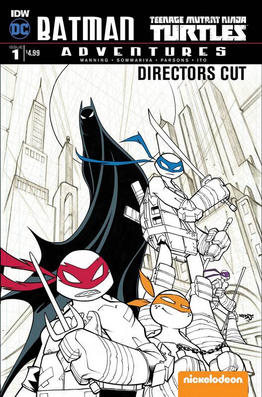 BATMAN TMNT ADVENTURES #1 DIRECTORS CUT