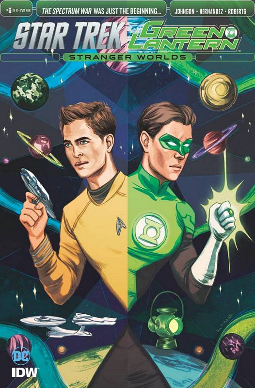 STAR TREK GREEN LANTERN VOL 2 #3 SUBSCRIPTION VARIANT