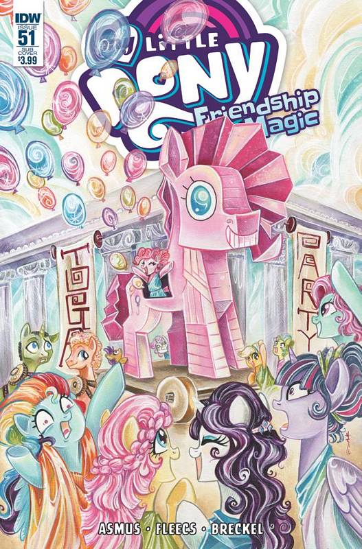 MY LITTLE PONY FRIENDSHIP IS MAGIC #51 SUBSCRIPTION VARIANT