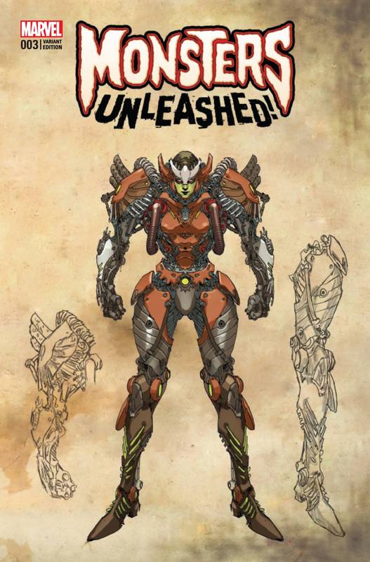 MONSTERS UNLEASHED #3 (OF 5) LAND MONSTER VARIANT