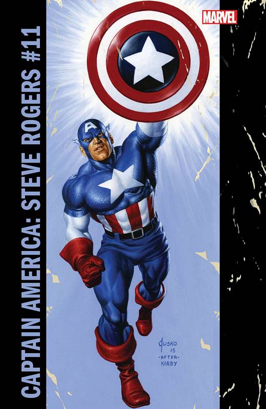 CAPTAIN AMERICA STEVE ROGERS #11 JUSKO CORNER BOX VARIANT