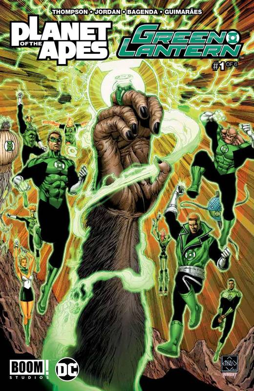 PLANET OF APES GREEN LANTERN #1 MAIN CVR