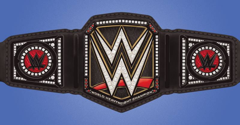 WWE #2 WORLD CHAMPIONSHIP BELT FOIL PARTY VARIANT