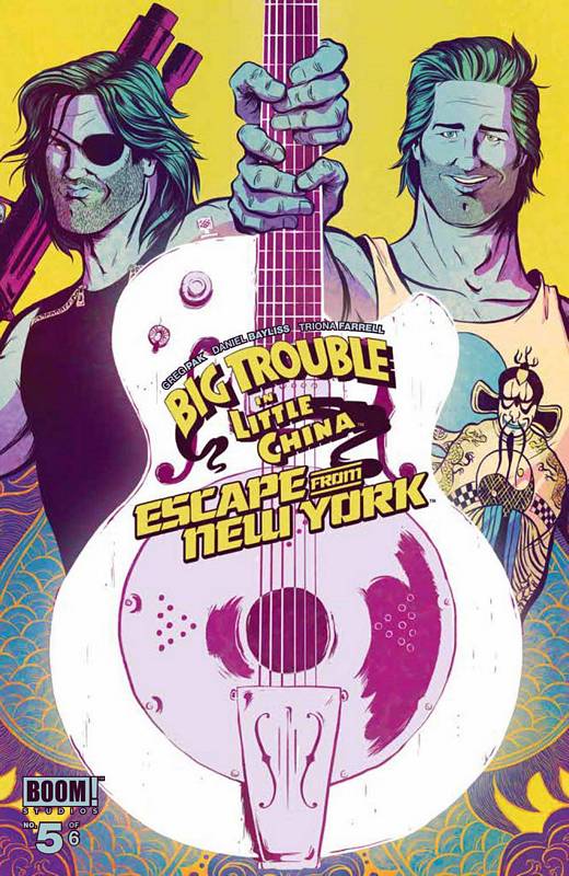 BIG TROUBLE LITTLE CHINA ESCAPE NEW YORK #5 WRAPAROUND BAYLI