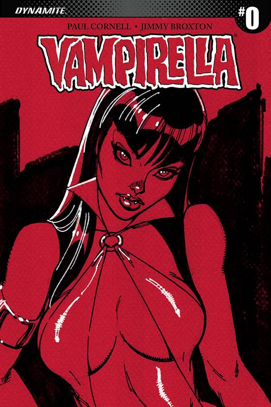 VAMPIRELLA #0 CVR C 1:100 COPY CAMPBELL SNEAK PEEK VARIANT