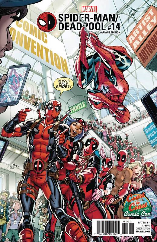 SPIDER-MAN DEADPOOL #14 NAUCK DCD C2C VARIANT