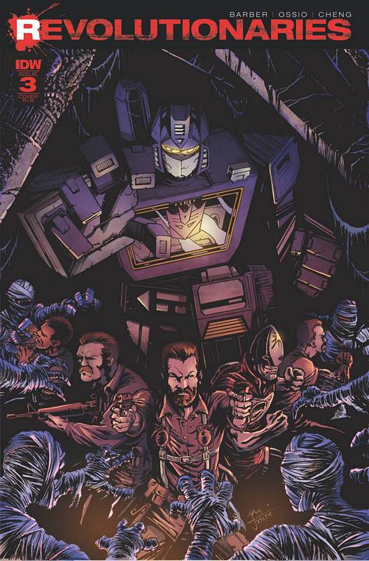 REVOLUTIONARIES #3 SOUNDWAVE FOC VARIANT