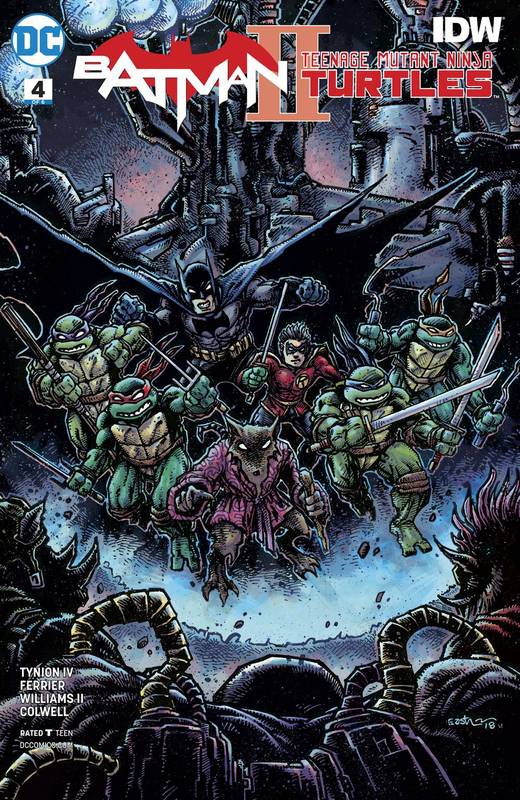 BATMAN TEENAGE MUTANT NINJA TURTLES II #4 (OF 6) VARIANT ED