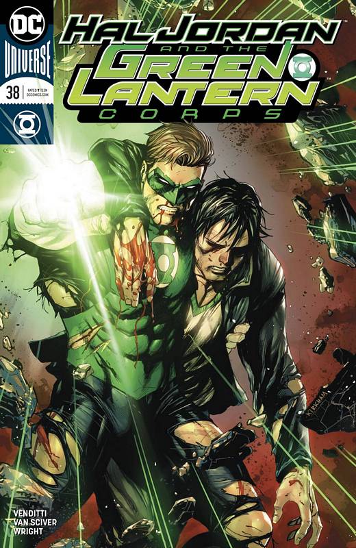 HAL JORDAN AND THE GREEN LANTERN CORPS #38 VARIANT ED