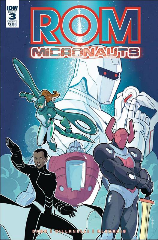 ROM & THE MICRONAUTS #3 (OF 5) CVR B EVENHUIS