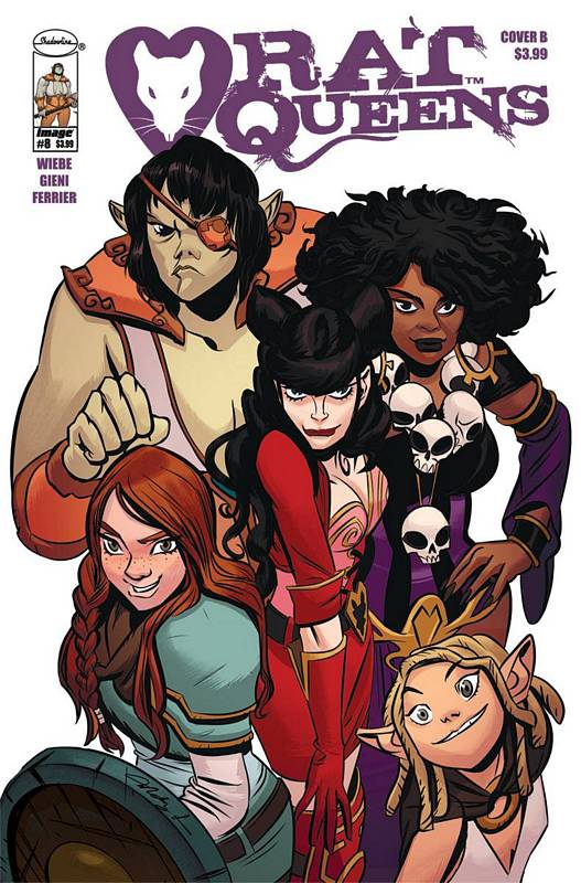 RAT QUEENS #8 CVR B LEE (MR)