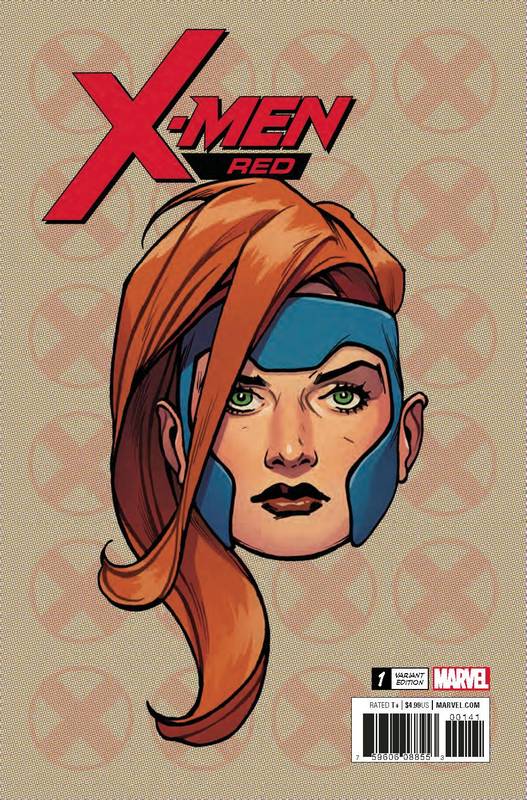 X-MEN RED #1 1:10 CHAREST LEGACY HEADSHOT VARIANT LEG