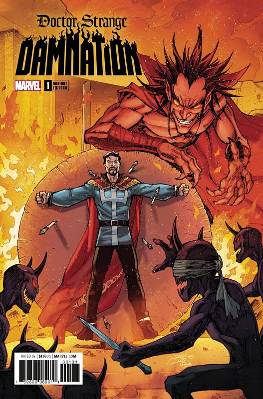 DOCTOR STRANGE DAMNATION #1 (OF 5) LIM VARIANT LEG