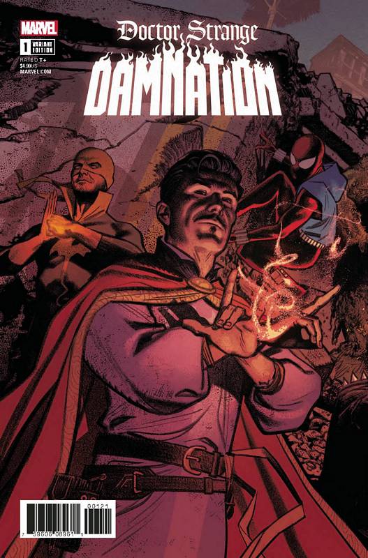 DOCTOR STRANGE DAMNATION #1 (OF 5) CONNECTING VARIANT LEG