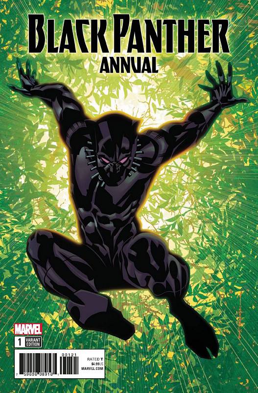 BLACK PANTHER ANNUAL #1 STELFREEZE VARIANT LEG