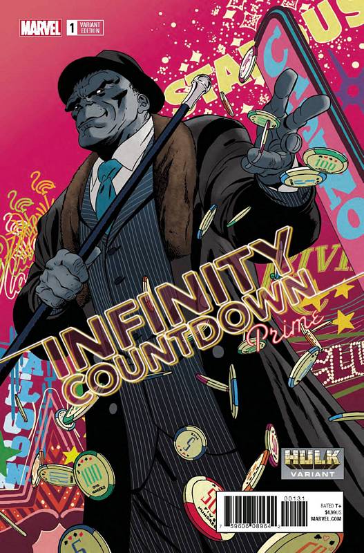 INFINITY COUNTDOWN PRIME #1 MARTIN HULK VARIANT LEG