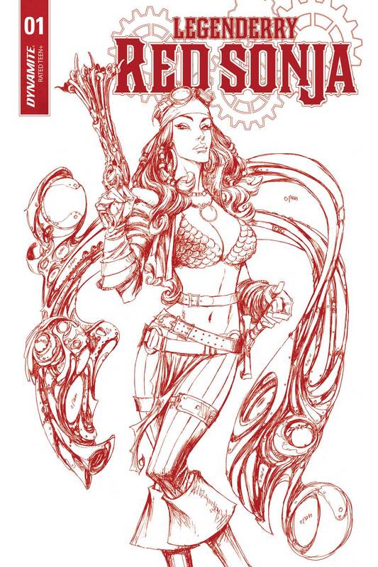 LEGENDERRY RED SONJA #1 (OF 5) CVR D 1:25 COPY RED ART VARIANT