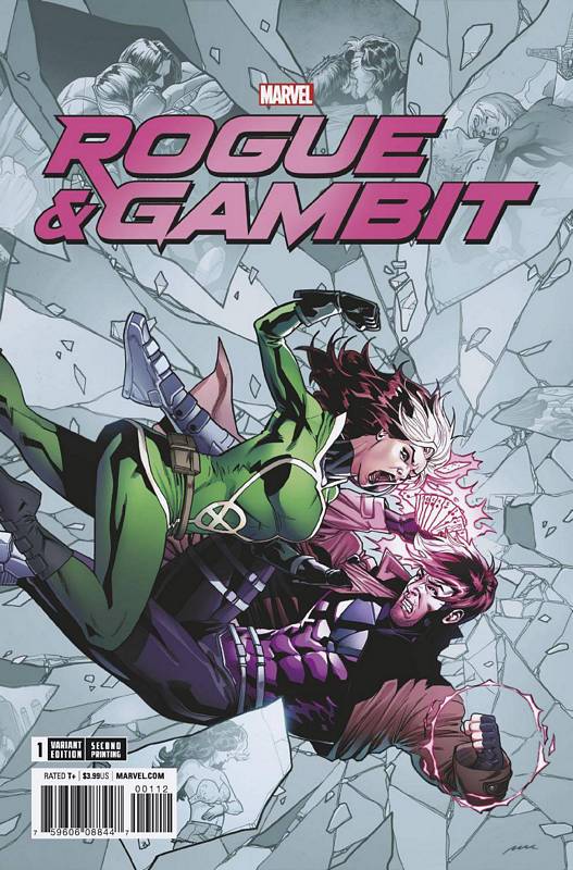ROGUE & GAMBIT #1 (OF 5) 2ND PTG PERE PEREZ VARIANT LEG