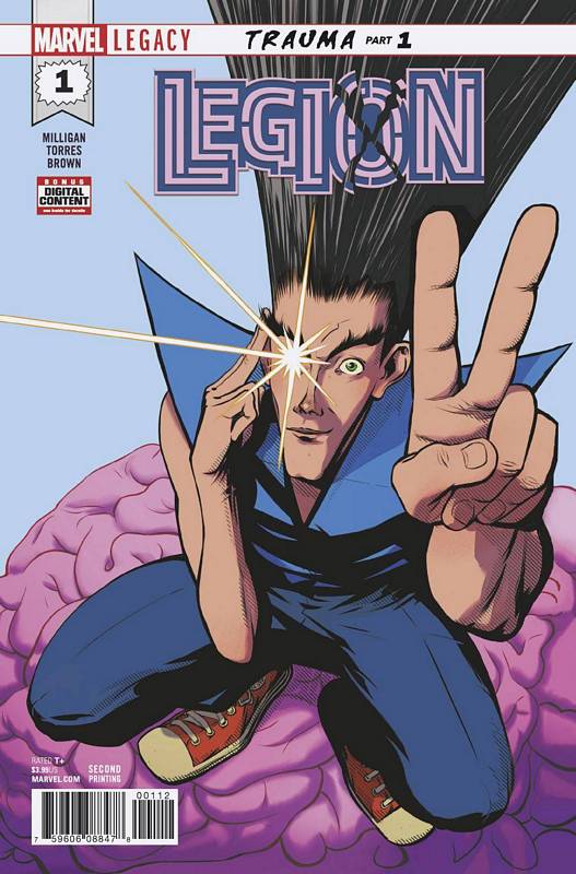 LEGION #1 (OF 5) 2ND PTG RODRIGUEZ VARIANT LEG