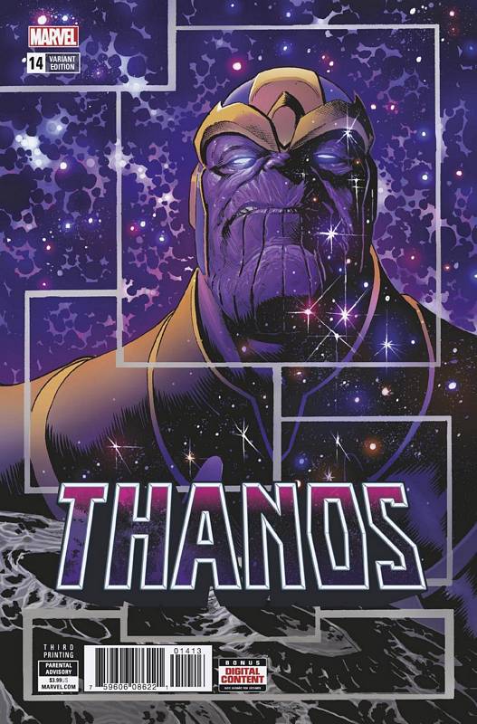 THANOS #14 3RD PTG SHAW VARIANT LEG