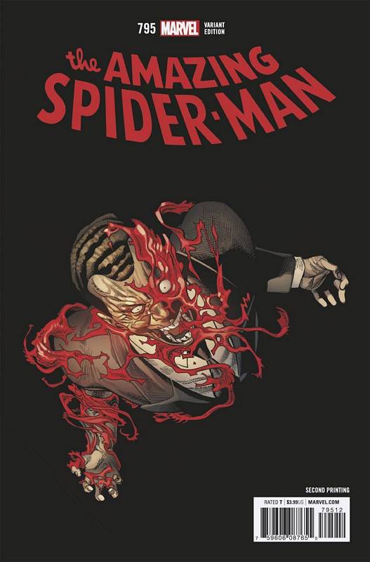 AMAZING SPIDER-MAN #795 2ND PTG VARIANT LEG