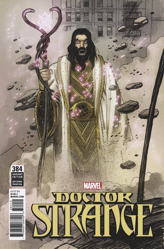 DOCTOR STRANGE #384 2ND PTG VARIANT LEG