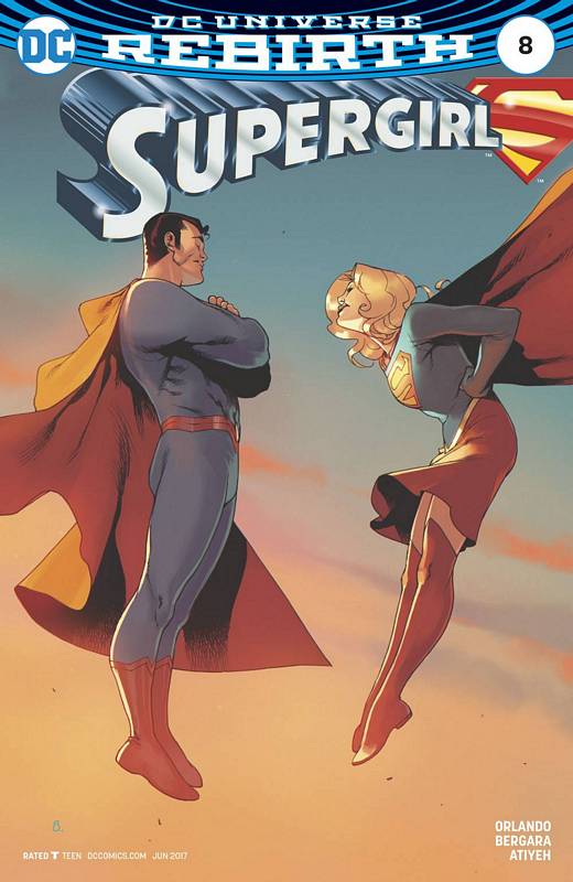 SUPERGIRL #8 VARIANT ED (NOTE PRICE)