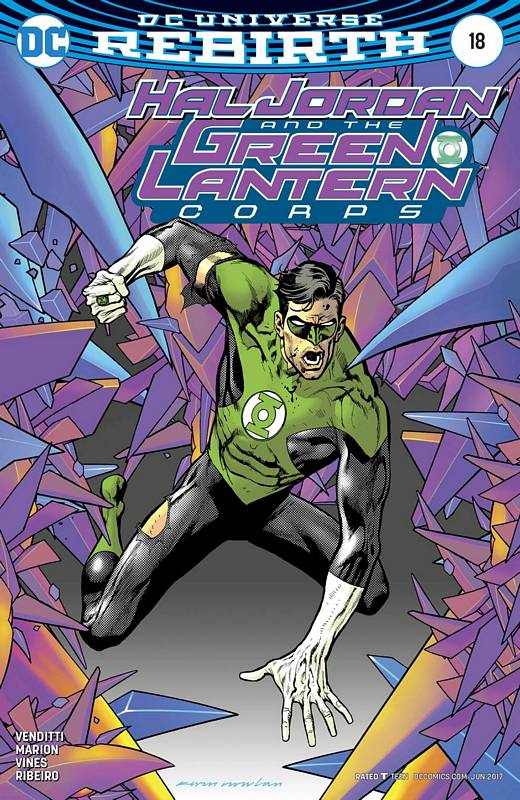 HAL JORDAN AND THE GREEN LANTERN CORPS #18 VARIANT ED