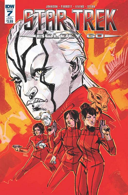 STAR TREK BOLDLY GO #7 SUBSCRIPTION VARIANT