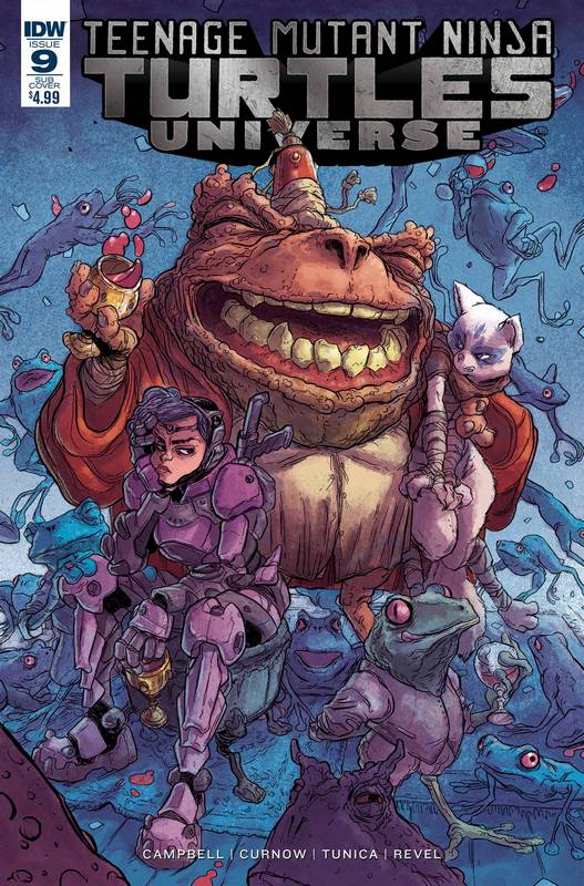 TMNT UNIVERSE #9 SUBSCRIPTION VARIANT