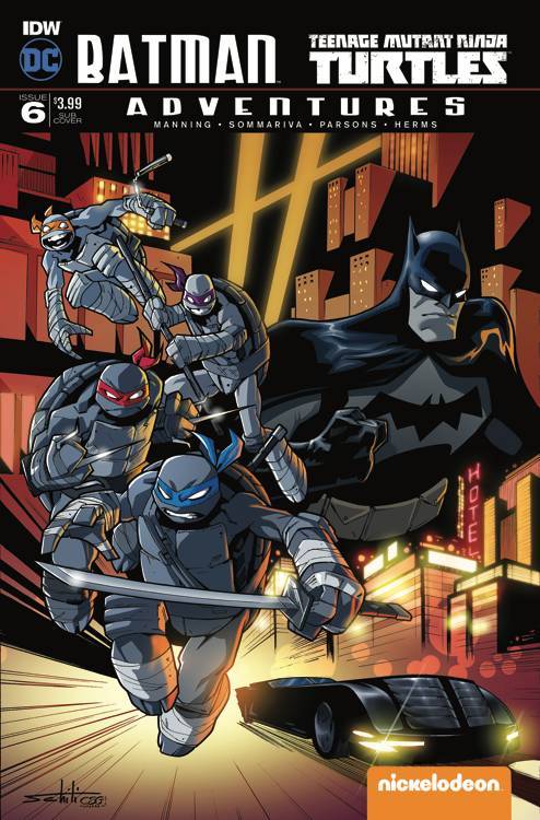 BATMAN TMNT ADVENTURES #6 (OF 6) SUBSCRIPTION VARIANT