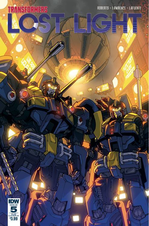 TRANSFORMERS LOST LIGHT #5 SUBSCRIPTION VARIANT B