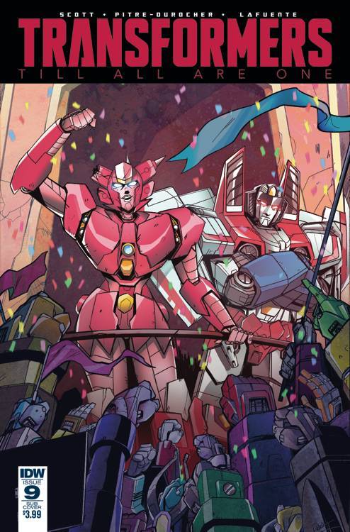 TRANSFORMERS TILL ALL ARE ONE #9 SUBSCRIPTION VARIANT