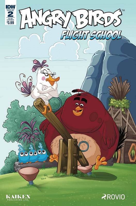 ANGRY BIRDS FLIGHT SCHOOL #2 SUBSCRIPTION VARIANT