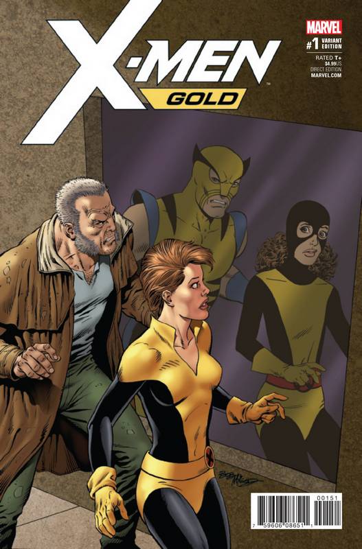 X-MEN GOLD #1 1:25 MARQUEZ VARIANT