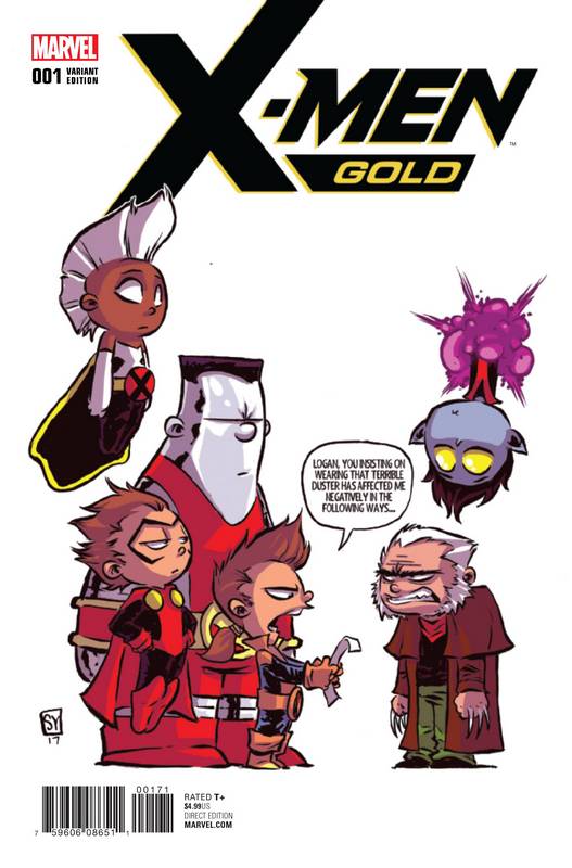 X-MEN GOLD #1 YOUNG VARIANT