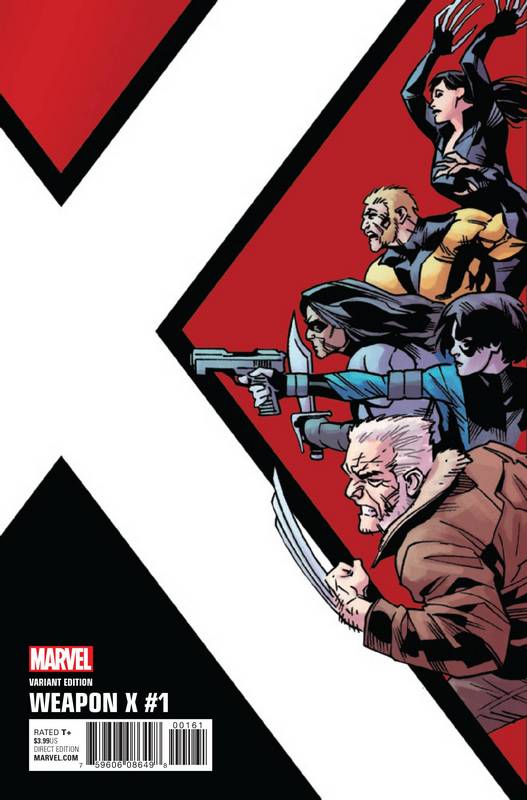 WEAPON X #1 1:10 KIRK CORNER BOX VARIANT