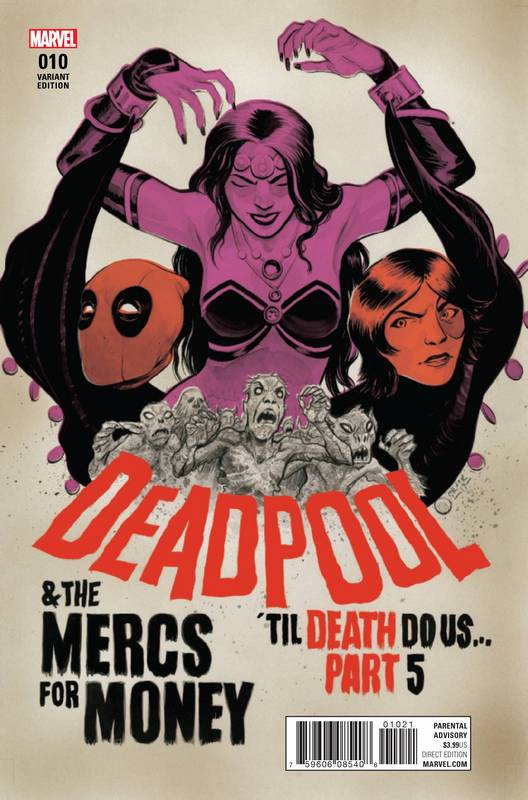 DEADPOOL AND MERCS FOR MONEY #10 FRANCAVILLA POSTER VARIANT