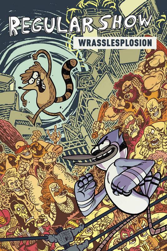 REGULAR SHOW ORIGINAL GN 04 WRASSLESPLOSION