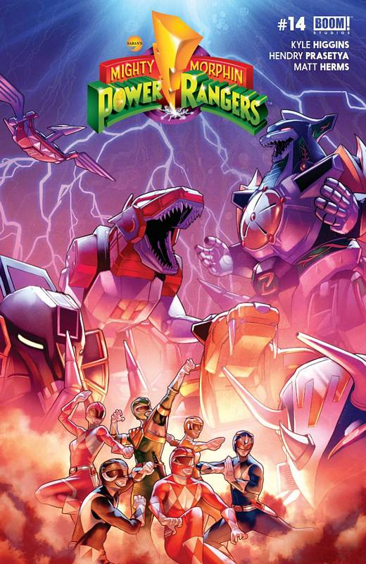 MIGHTY MORPHIN POWER RANGERS #14 MAIN CVR