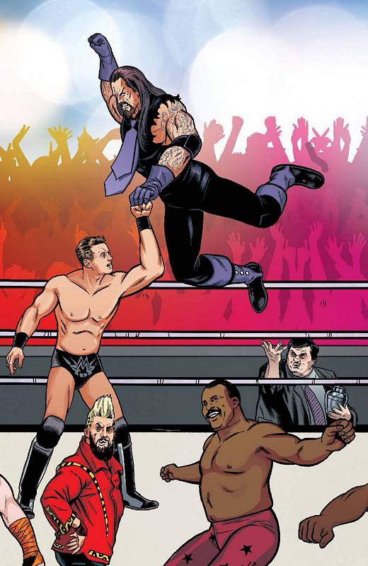 WWE #4 UNLOCK ROYAL RUMBLE CONNECTING VARIANT