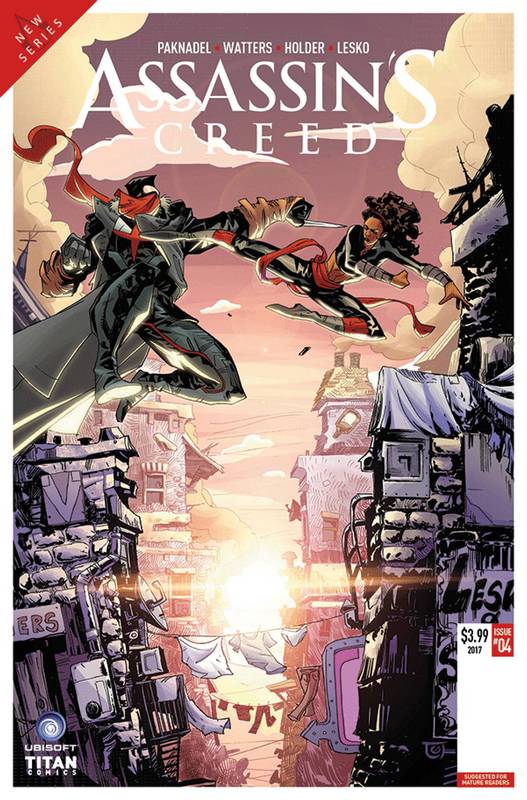 ASSASSINS CREED UPRISING #4 CVR A HOLDER