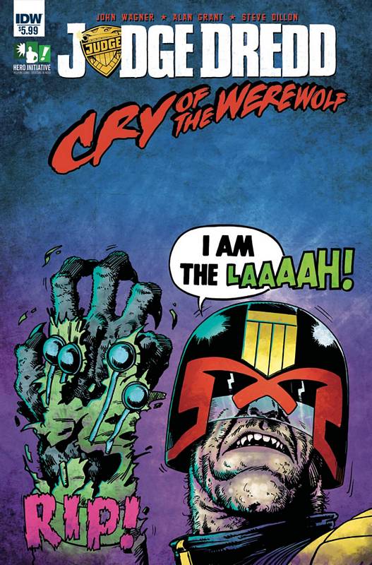 JUDGE DREDD CRY OF THE WEREWOLF