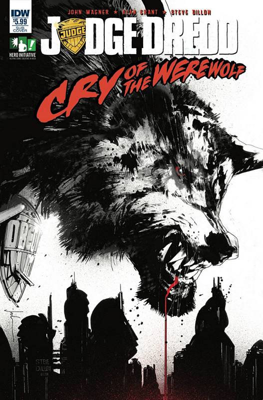 JUDGE DREDD CRY OF THE WEREWOLF SUBSCRIPTION VARIANT