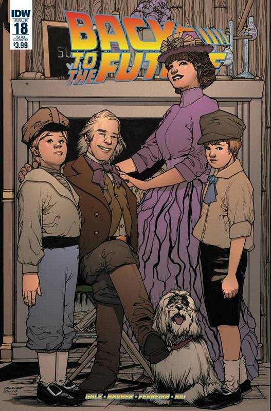 BACK TO THE FUTURE #18 SUBSCRIPTION VARIANT