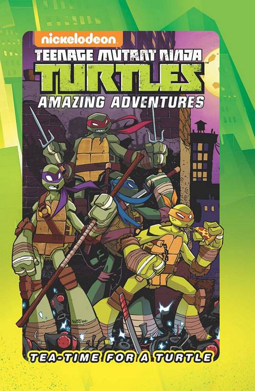 TMNT TEA TIME FOR A TURTLE HARDCOVER